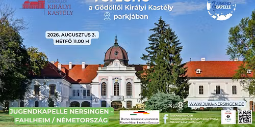 T\u00e9rzene a kast\u00e9lyparkban \/ open air concert \/ G\u00f6d\u00f6ll\u0151