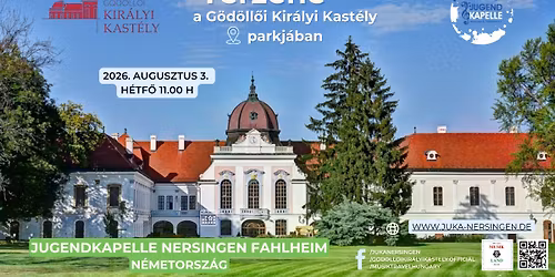 T\u00e9rzene a kast\u00e9lyparkban \/ open air concert \/ G\u00f6d\u00f6ll\u0151