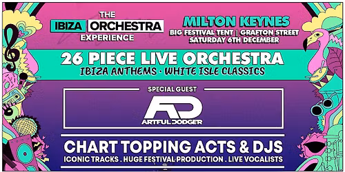 Ibiza Orchestra Experience - Milton Keynes 2025