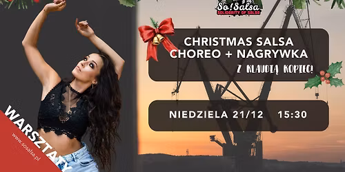 Ho Ho Ho!\ud83c\udf85\ud83c\udffc Xmas Salsa Choreo z Klaudi\u0105 Kopiec \ud83d\udc83\ud83c\udf84