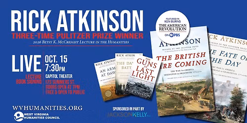 2026 McCreight Lecture in the Humanities - Rick Atkinson