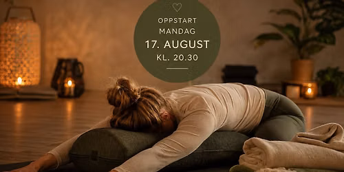 Yin Restorative \ud83c\udf38 15 ukers kurs