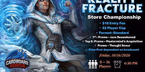 Reality Fracture Store Tournament