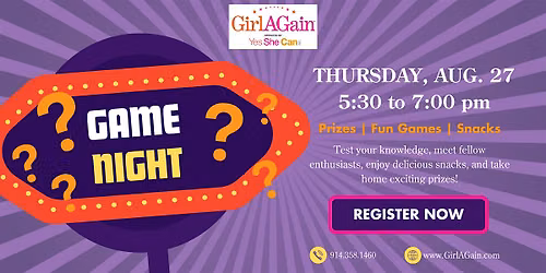 GirlAGain Game Night