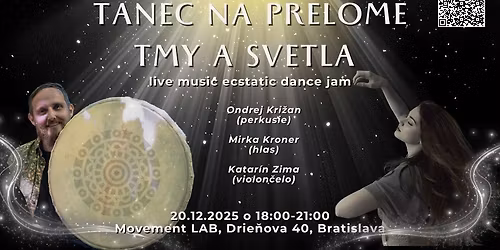 Tanec na prelome tmy a svetla (live music ecstatic dance jam) \/ Ondrej Kri\u017ean +