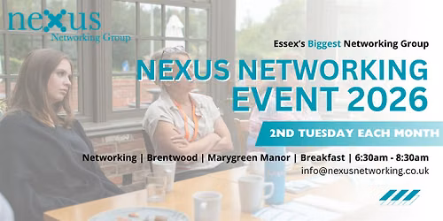 Business Networking - Brentwood - Breakfast - Mary Green Manor