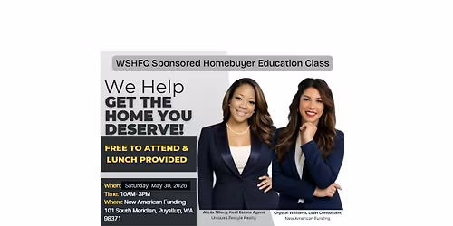 WSHFC Homebuyer Class