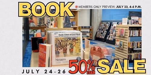 Friends Bookstore 50% Off Sale