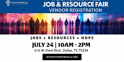 The Opportunity Plug Job and Resource Fair - Vendor Registration