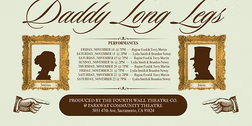Daddy Long Legs at DDSO Parkway Community Theatre