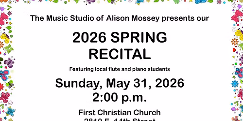 Spring 2026 Recital