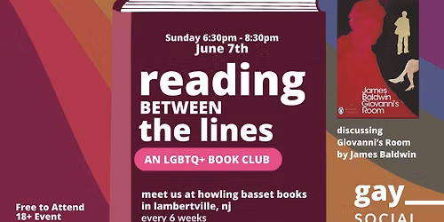 Gay Social's Reading Between the Lines Book Club