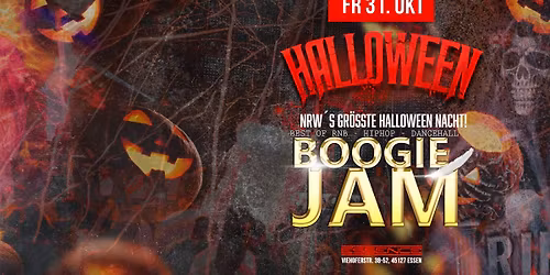 Boogie Jam I 31.10.25 HALLOWEEN I Essence