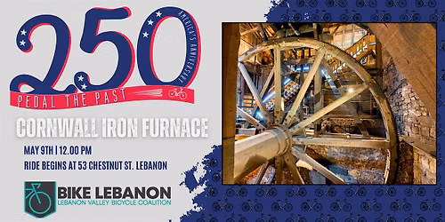 Pedal The Past : Cornwall Iron Furnace Ride