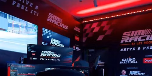 Simracing - El horizonte del circuito + copa de bienvenida