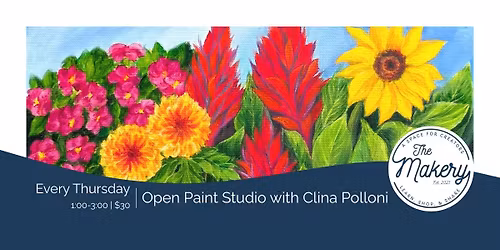 Open Paint Studio with Clina Polloni