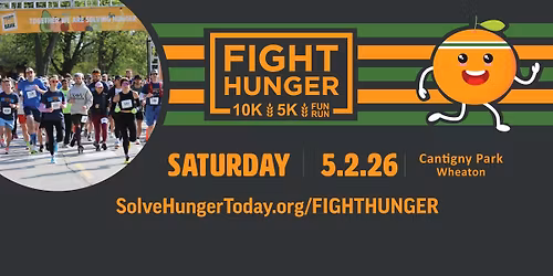 Northern Illinois Food Bank's Fight Hunger 5K, 10K, and 1-Mile