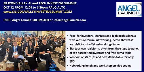 Silicon Valley AI\/Tech Investing Summit and VIP Investor Dinner