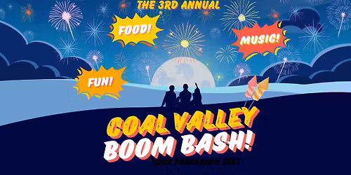 Coal Valley Boom Bash