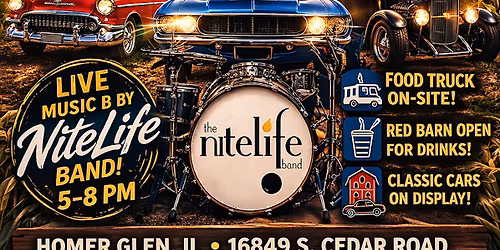 Summer Cruise Night: Live with Nite Life Band
