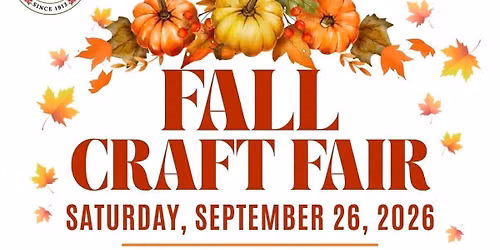 FALL CRAFT FAIR