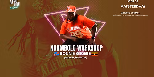 Afro Dance Workshop: Ndombolo with Ronnie Bogere - Amsterdam