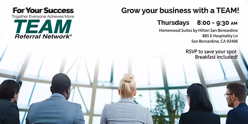 TEAM Referral FYS Networking Meeting