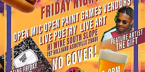 The Poetry & Paint Experience: Friday Night Vibes