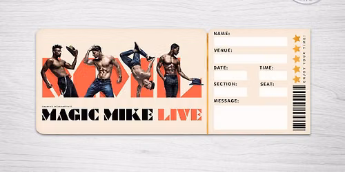 Magic Mike Live at Magic Mike Live - New York