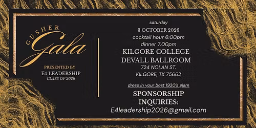 Gusher Gala