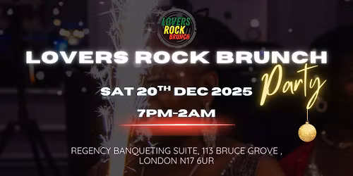 Lovers Rock Brunch - End of Year Mix and Blend Party