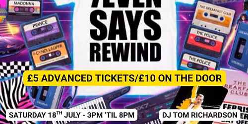 80\u2019s Day Disco - 7EVEN SAYS REWIND