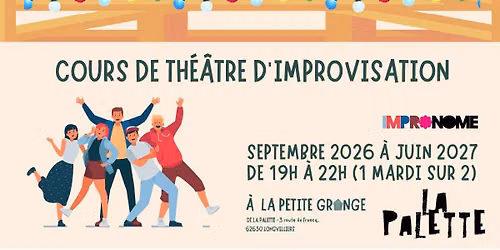 Cours de th\u00e9\u00e2tre d'improvisation