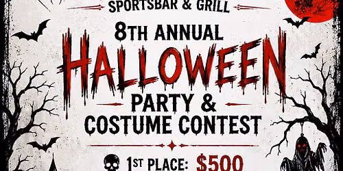 Throwback's 8th Annual Halloween Party & Costume Contest!
