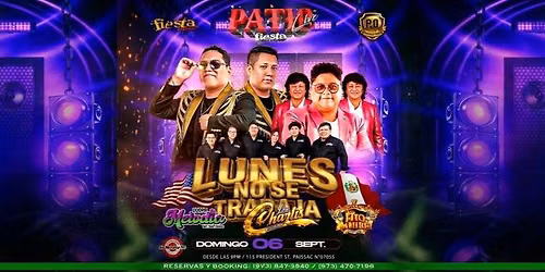 GRUPO MELODIA, LOS CHARLIS DE LA CUMBIA, FITO RAMIREZ Y ORQUESTA