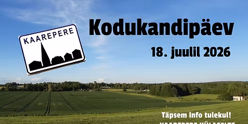 Kaarepere kodukandip\u00e4ev