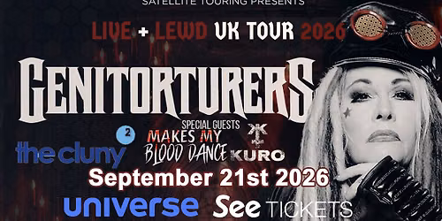 Genitorturers - Live and Lewd Tour - Newcastle