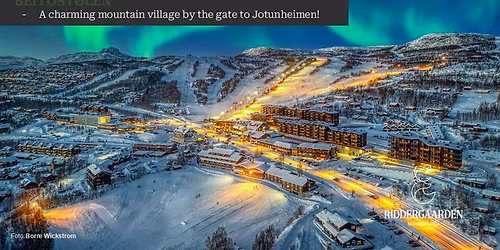 BL\u00c5LYS TUR Riddergaarden Mountain Lodge 16-18 JANUAR 2026