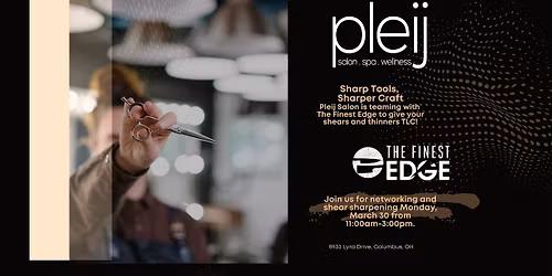 Cosmetologists Unite \u2014 Shear Sharpening Event