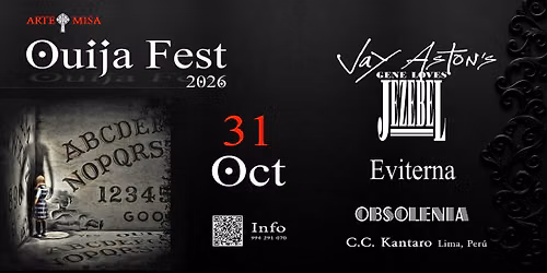 Ouija Fest 2026 \/ Gene Loves Jezebel UK