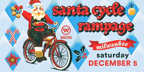 2026 Santa Cycle Rampage Charity Ride- Hosted by Wisconsin Bike Fed