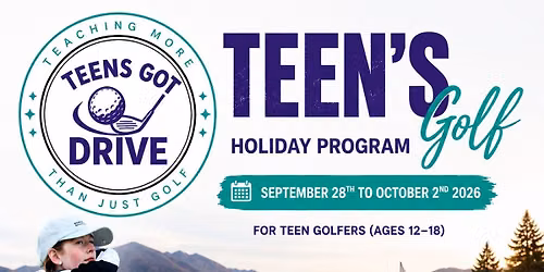 Teen's got Drive Holiday Program