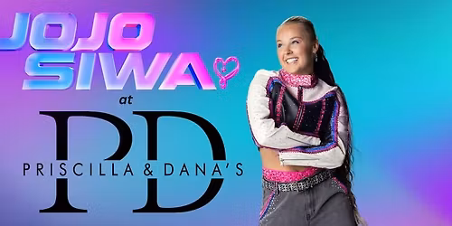 JoJo Siwa at Priscilla & Dana's