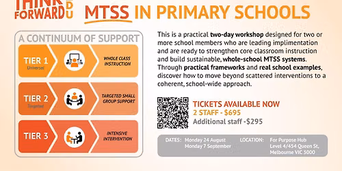 MTSS in Primary Schools