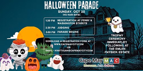 2026 Cape May City Halloween Parade