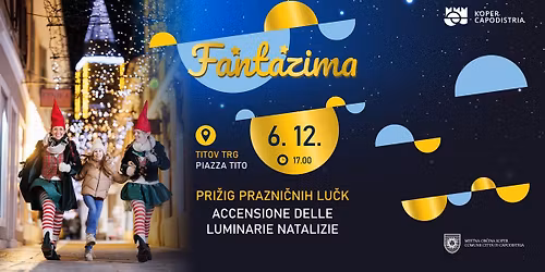 Fantazima: prižig prazničnih luči