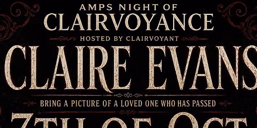 AMPS Night of Clairvoyance with Claire Evans
