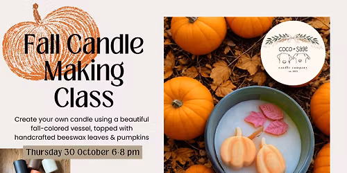 Fall Candle Making Class