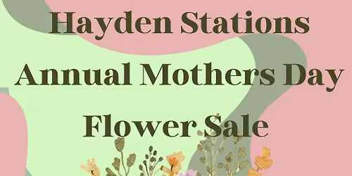 Hayden Station Fire Co. Mothers Day Flower sale