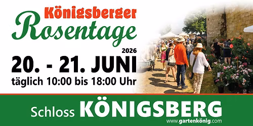 K\u00f6nigsberger Rosentage Schloss K\u00f6nigsberg